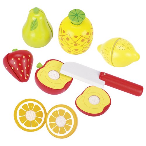 Fruit with velcro