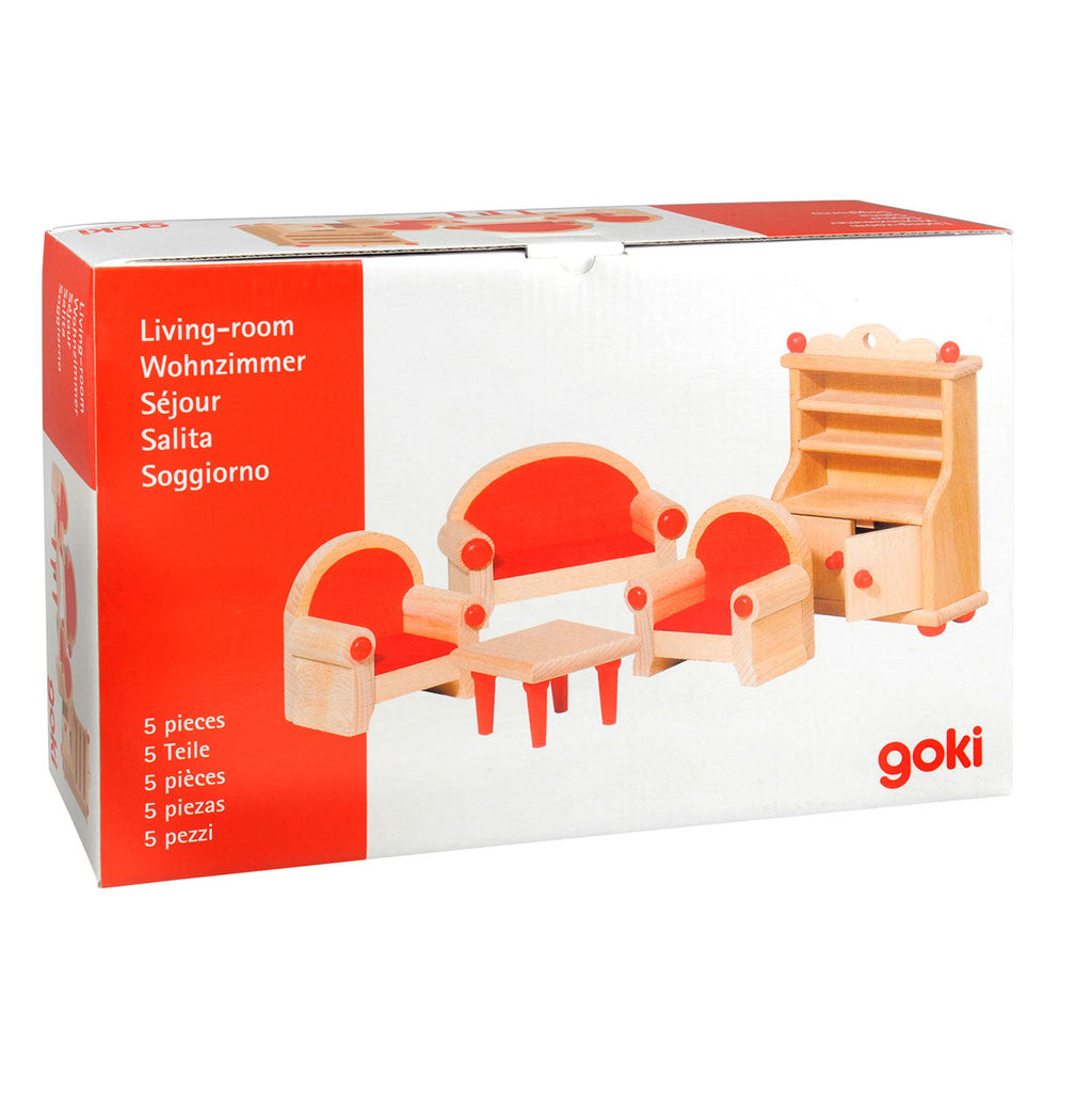 Furniture for flexible puppets, living room