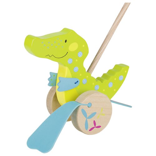 Goki Push-along Animal - Crocodile Susibelle