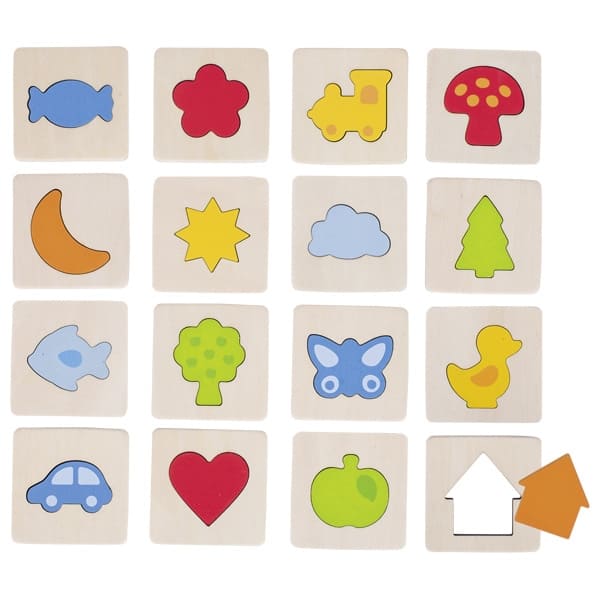 Memo game, feel-a-pair