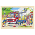 Goki Jigsaw Puzzle - Firefighting 24 Pieces