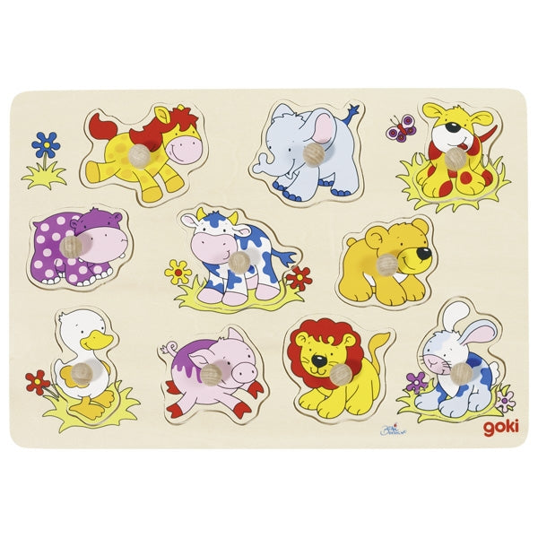 Lift out puzzle, baby animals II