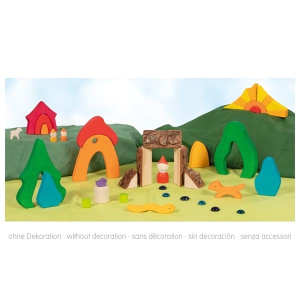 Goki Evolution Building Block Set Magical Dwarf Glade