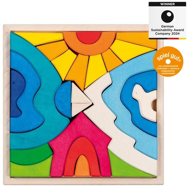 Goki Evolution Landscape Puzzle Little Polar Bear