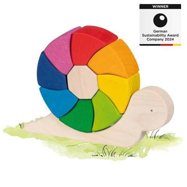 Puzzle and Building Blocks Sassy Snail, Pauline