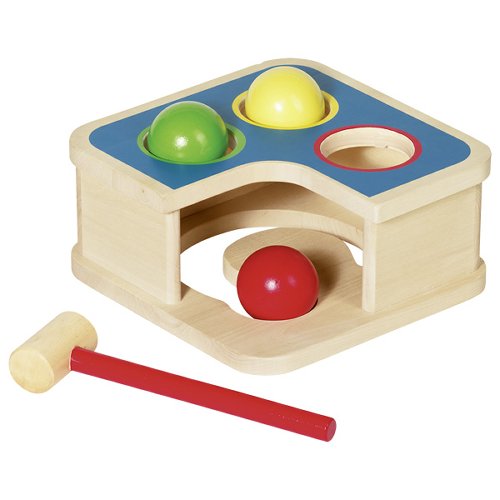 Hammer bench and ball track - Damaged box