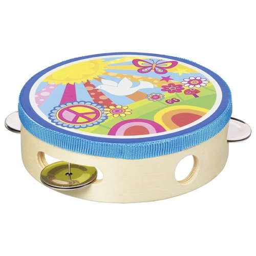 Tambourine with Bells - Sunshine