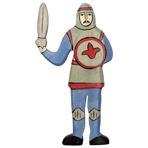 Holztiger Knight, Fighting, Blue