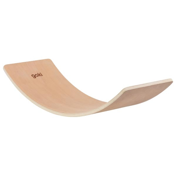 Goki Balance Board Natural, Half Moon