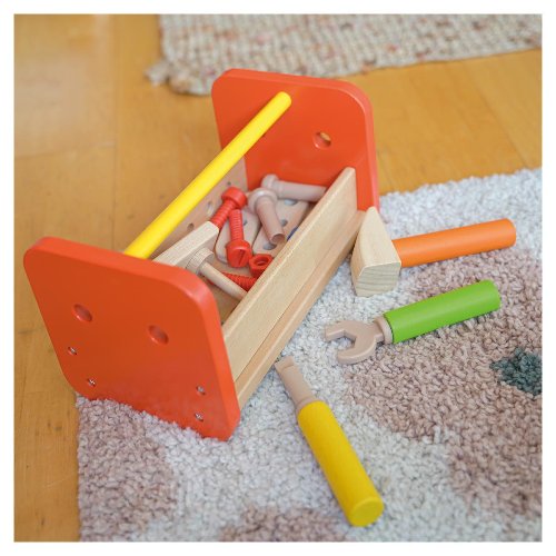 Goki Workbench including storage box