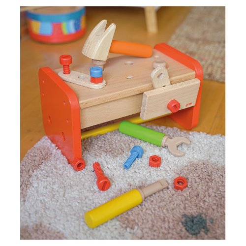Goki Workbench including storage box