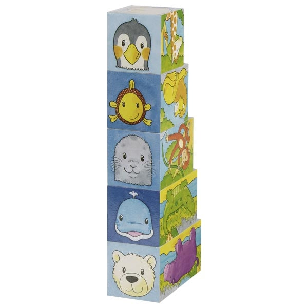 Safari and Artic , cube puzzle