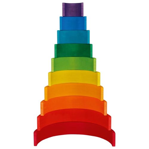 Rainbow building blocks