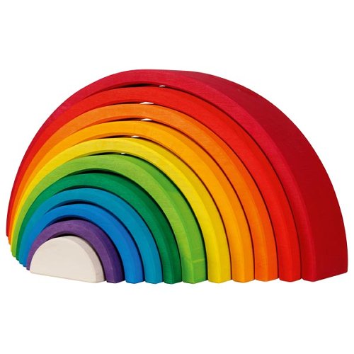 Rainbow building blocks