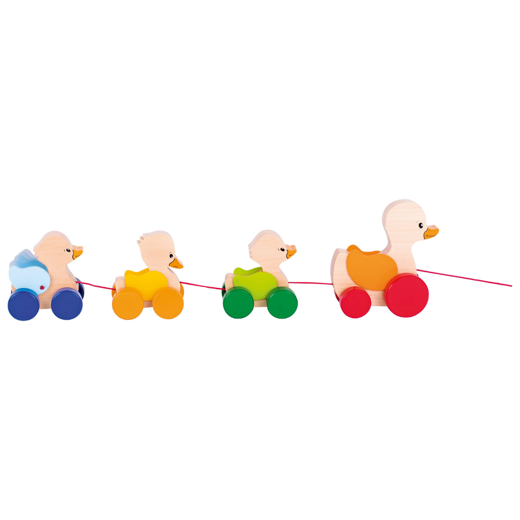 Pull-along Duck Family