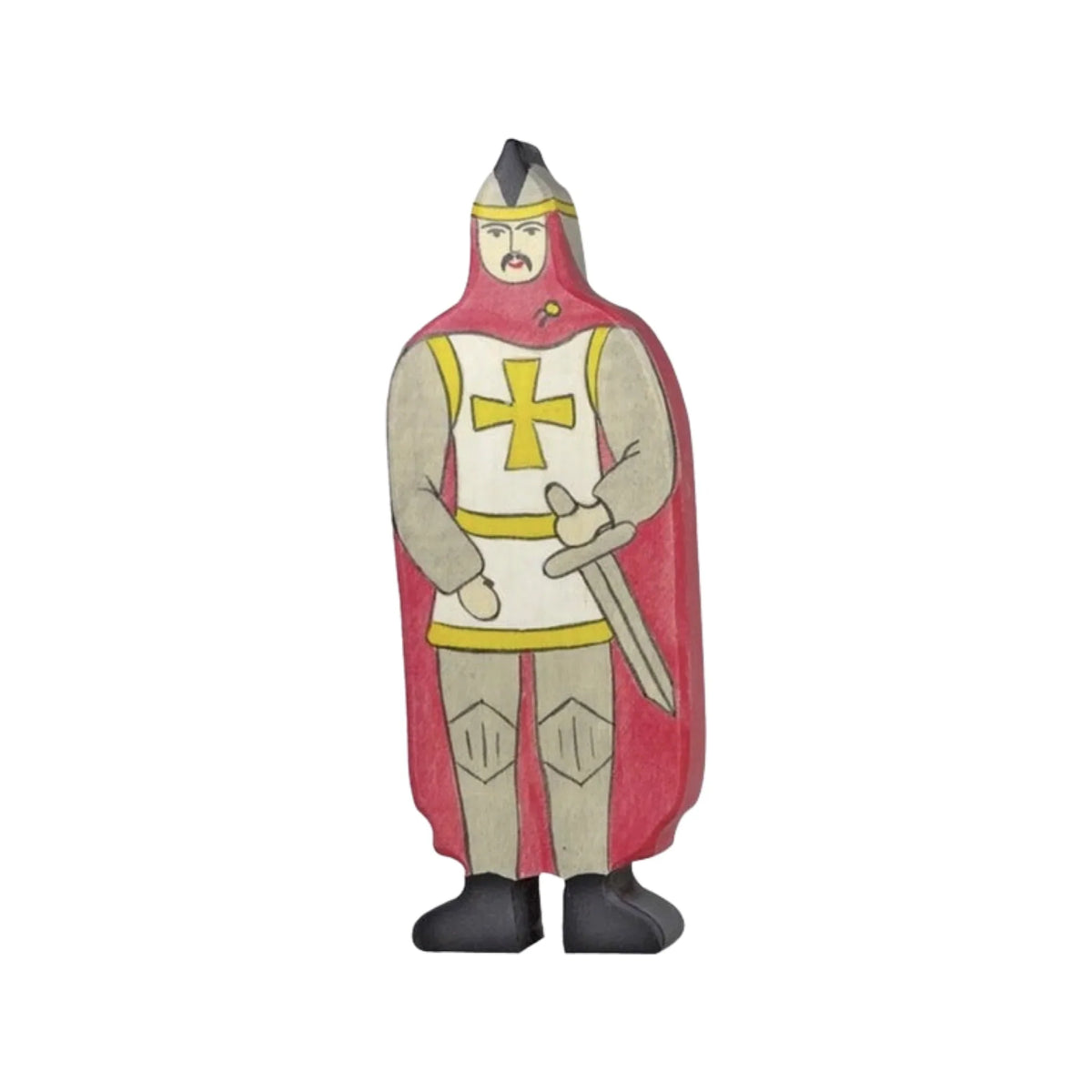 Holztiger Knight with Red Cloak